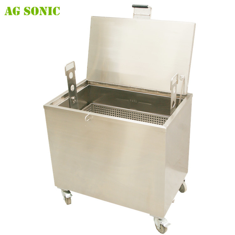 Large Stainless Steel  Oven Cleaning Dip Tank Heated Soak Tank 230L For Hood Filters